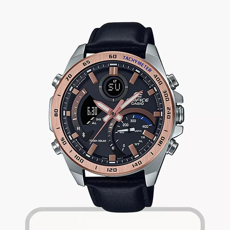 Casio Edifice Men's Watch Chronograph Tough Solar Bluetooth- ECB-900GL-1B